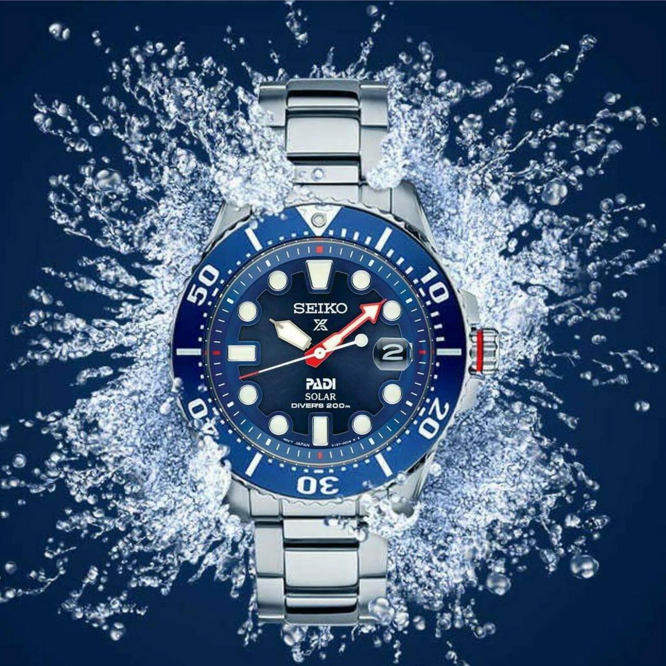 Seiko padi diver solar special edition sne435p1 sale