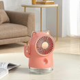 thumbnail image 2 of Table Misting Fan, Personal Cooling Mister Fan , Usb Rechargeable Water Spray Mist Fan For Office_Perfect Gift, 2 of 5