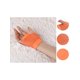 thumbnail image 2 of INSPIRAR CHIC Guantes de Malla Sin Dedos para Mujeres, Accesorios de Disfraz de Fiesta Elegante de los Años 80, Guantes de Red Cortos - 1 Par Naranja, 2 of 5
