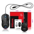 thumbnail image 4 of Souris de Jeu à Commande Filaire Rétroéclairage RVB 7200 Dpi Souris Légère Réglable avec Dos Interchangeable Blanc, 4 of 4