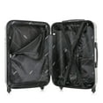 thumbnail image 5 of DUKAP Inception 28" Hardside Lightweight Luggage with Spinner Wheels, Handle and Trolley, Black, 5 of 10