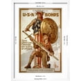 thumbnail image 4 of Art.com U*S*A Bonds, Third Liberty Loan Campaign, Boy Scouts of America Weapons for Liberty Art Print by Joseph Christian Leyendecker, White Frame Wall Art, 17" x 23", 4 of 4