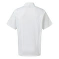 thumbnail image 5 of Premier Mens Coolchecker Short-Sleeved Chef Jacket, 5 of 5