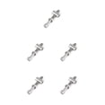 thumbnail image 2 of QualitChoice Alloy Seat Post Fixing Portable Detachable Anti-rust Screws Outdoor Sports Cycling Replacing Parts Silver M5x40 5Set, 2 of 6