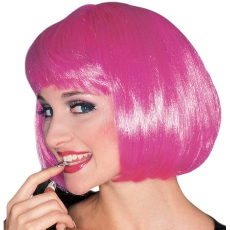 Ancient Egypt Wigs - Hot Pink Super Model Wig