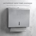 thumbnail image 3 of Dispensador de toallas de papel Irfora Dispensador de toallas de papel Dispensador de toallas de papel de perforación montado en la pared Dispensador de papel higiénico de baño de acero inoxidable ce Irfora Dispensador de toallas de papel, 3 of 7