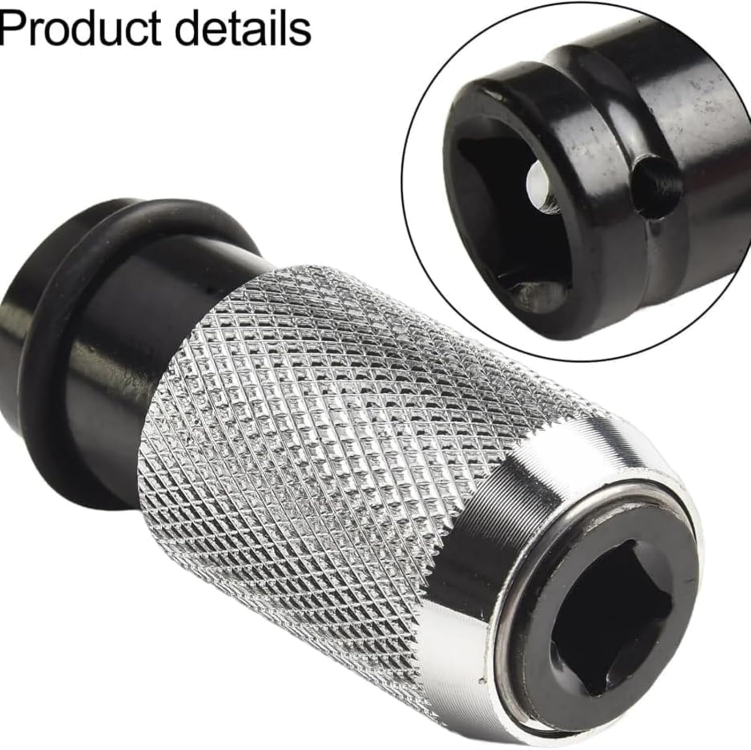 Rotary Hammer Adapter with Impact Drill Bits Set, Electric Wrench to Hammer Conversion Tool, 4-Piece Drill Adapter Kit for Concrete, Brick & Wood Drilling