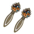 thumbnail image 2 of Sunflower butterfly Vintage Copper-Colored Lace Bookmarks, Set of 2 - Stainless Steel Book Accessories for Readers and Book Lovers, 2 of 5