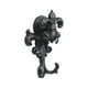 thumbnail image 1 of Ganchos decorativos de pared de hierro fundido, toallero, decoración de pared de metal, perchero, llavero, estilo rústico, decoración de balcón., 1 of 9
