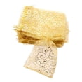 thumbnail image 3 of Christmas Gift Bags Eyelash Flower Bag Curved Drawstring Bag Organza Bag, 3 of 8