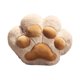 thumbnail image 5 of Cojín con forma de pata de gato, ideal para sofá o como regalo. Lindo y adorable cojín decorativo con forma de pata de gato. Marrón claro, 5 of 9