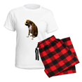 thumbnail image 5 of CafePress - Brindle Boxer Photo Women's Light Pajamas - Women's Short Sleeve Print T-Shirt and Pants Light Cotton Pajama Set, 5 of 7