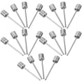 thumbnail image 2 of 100Pcs Metal Pump Needles Stainless Steel Pump Needles Basketball Needles Football Pump Needles, 2 of 9