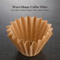 thumbnail image 3 of Filtros de café MUCXNIIY sin blanquear tipo canasta, 100 unidades, 3 of 7