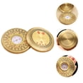 thumbnail image 4 of Shisuyan Portable Chinese Compass Copper Alloy Direction Identification Outdoor Camping 2Pcs, 4 of 9