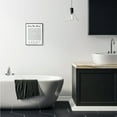 thumbnail image 2 of Stupell Industries Phone Crossword Puzzle Bathroom Word Design Framed Wall Art by Lettered and Lined, 2 of 8