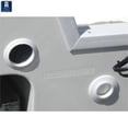 thumbnail image 2 of T-H Marine Supplies SA-2B-DP 1.5 in. Flush Mount Scupper Adapter, White with Black Flapper, 2 of 2
