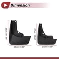 thumbnail image 3 of Unique Bargains 1 Set Mud Flaps Splash Guards for Volkswagen Tiguan Pro R-Line 2024 Front and Rear Mud Guards W/Mount Accessories, 3 of 6