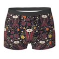 thumbnail image 6 of Men's Boxer Briefs, plants flowers_A Soft Comfy Mens Underwear Boxer Briefs Breathable With Widen Waist, 6 of 7