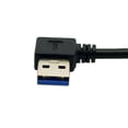 thumbnail image 5 of Xiwai Cable Reversible USB 3.1 USB-C Angled to 90 Degree Left Angled A Male Data Cable for Mac Tablet Phone, 5 of 6