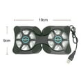 thumbnail image 6 of SUSUchens 14inch Foldable Portable USB 2 Fan Laptop Notebook Radiator Heatsink Cooling Pad, 6 of 6