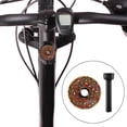 thumbnail image 2 of Auriculares Stem Top Cap Cover Bike Headset Caps Para Bicicletas De Carretera Ciclismo Ciclismo Marrón Sunnimix Tapas superiores para dirección de bicicleta, 2 of 8