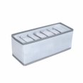 thumbnail image 1 of Nayueo - Cajón organizador de ropa, armario, caja de almacenamiento plegable de 7 compartimentos con asa, armario de tela y cesta de almacenamiento, apto para camisas, vaqueros, ropa interior, G 1, 1 of 8