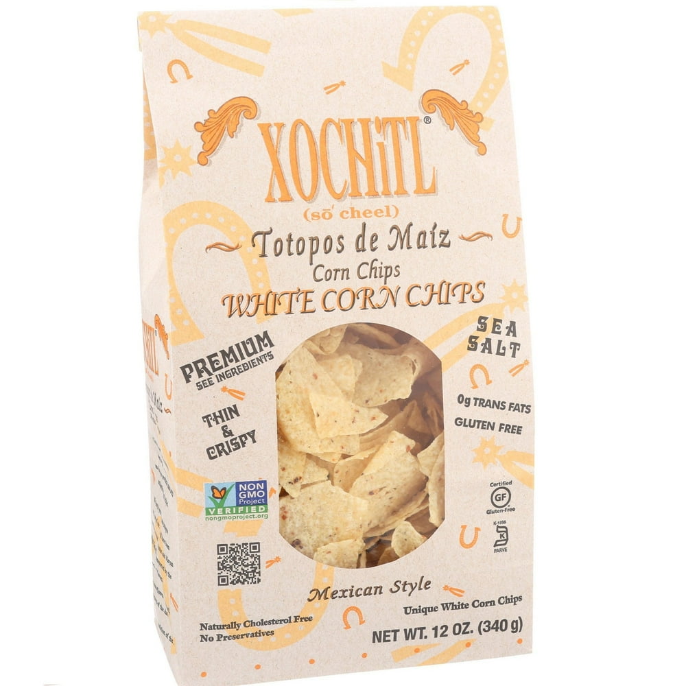 Xochitl white corn tortilla chips, 12 oz (pack of 10) - Walmart.com ...