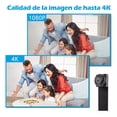 thumbnail image 2 of Mini Cámara Espía Comerliv Wifi Batería Recargable Microfono 128GB HD 4k, 2 of 7