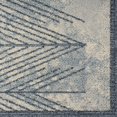 thumbnail image 6 of Luxe Weavers Tribal Geometric Blue 2x8 Area Rug, Stain Resistant Carpet, 6 of 7