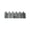 🥝 Gray_New#862, variant on Garden Border Fence Plastic Picket Edging Panels • Decorative Landscape Edge for Lawns, Flowerbeds, Plants, Outdoor Yard Landscaping