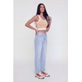 thumbnail image 3 of Women's Striped Ribbed Cropped Racerback Tank Top, 3 of 4