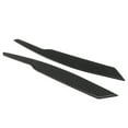 thumbnail image 4 of Noref 2 Carbon Fiber Headlight Eyebrow Trim Wear‑Resistant Fit For B6 3C 2005‑2010, 4 of 8