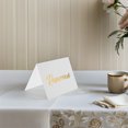 thumbnail image 4 of unbranded 10Ud Dobles Para Reservar Con Dorado Para Bodas Y Restaurantes, 4 of 8