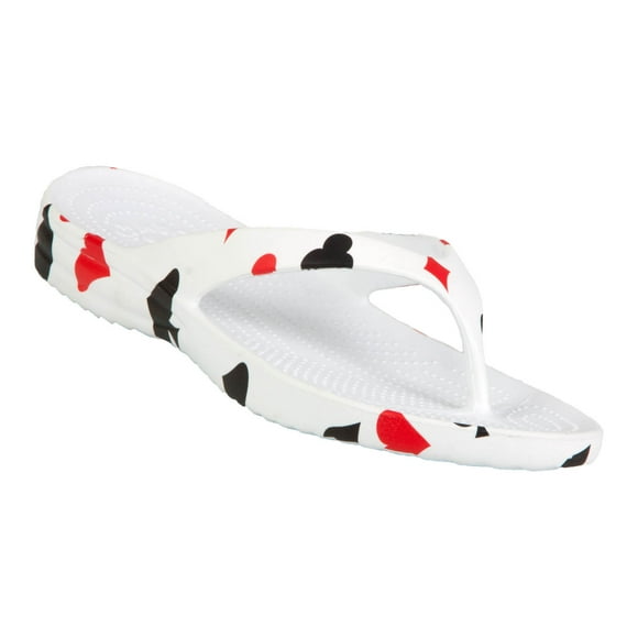 Men's Dawgs Flip Flops Hearts Diamonds Spades Clubs Size 11