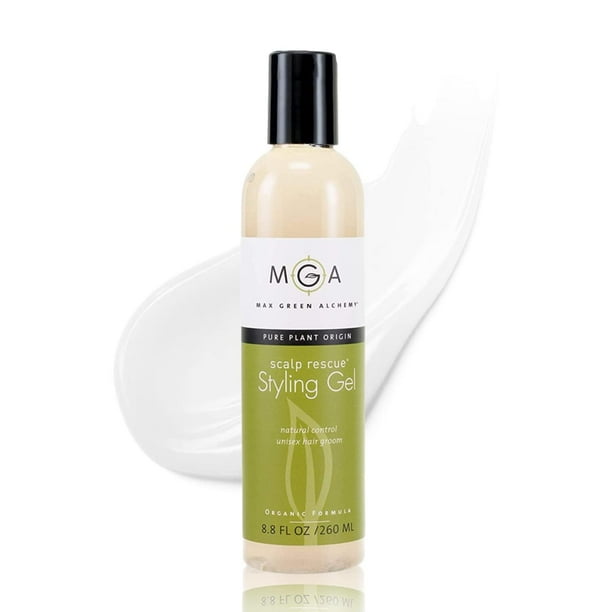 Gel para peinar Scalp Rescue Fórmula unisex orgánica que controla el encrespamiento y el cabello suelto Cabello rizado El favorito de la comunidad brinda fijación natural flexible Combate la humedad S