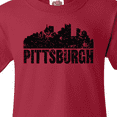 thumbnail image 4 of Inktastic Pittsburgh Skyline Grunge Youth T-Shirt, 4 of 5