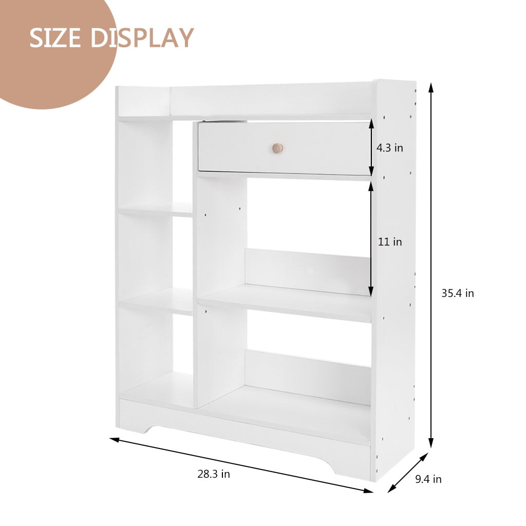 Umfun Simpleness Combination Bookcase Bookshelf Home Multi Layer Floor Rack Walmart Com Walmart Com