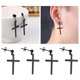 thumbnail image 1 of 2 pares de cruz de Pernos prisioneros Piercings de oreja acero inoxidable Yinane Aretes de Crucifijo, 1 of 8