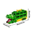 thumbnail image 4 of Pista de coches de juguete para niños pequeños: pista de carreras con 12 dados para transportar dinosaurios. Regalo para niños de 3 a 12 años., 4 of 7