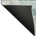 thumbnail image 5 of Addison Rugs Mayfield Premium Machine Washable Transitional Geometric Teal Rectangle Rug, 10' x 14', 5 of 6