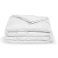 thumbnail image 1 of Sleepgram Twin Sized Pre Shrunk All Season Embroidered Cotton Comforter, White, 1 of 8