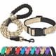 thumbnail image 1 of Set de collar y correa para perros Ladoogo de nailon reflectante para perros, 1 of 7