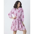 thumbnail image 3 of Moomaya Summer Dress For Women's, Long Sleeve, Paisley Print Dress, 3 of 9