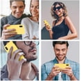 thumbnail image 2 of Designed for iPhone X Case, XS Case, Silicone Ultra Slim Shockproof Phone Case with [Soft Anti-Scratch Microfiber Lining], 5.8 inch, Yellow, 2 of 13