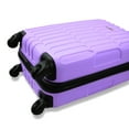thumbnail image 4 of AMKA Honeycomb 22 in. Lilac Carry-On Expandable Spinner Suitcase, 4 of 6
