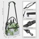 thumbnail image 2 of Disketp Watercolor Green Leaves Lonchera Térmica para Mujer y Hombre, Bolsa de Almuerzo Reutilizable e Impermeable para Trabajo, Viajes y Picnic, 2 of 7
