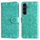 thumbnail image 1 of Funda tipo cartera GANGXUN para Samsung Galaxy S25 FE , diseño girasol, cuero PU, soporte, cierre magnético, tarjetero, 1 of 5