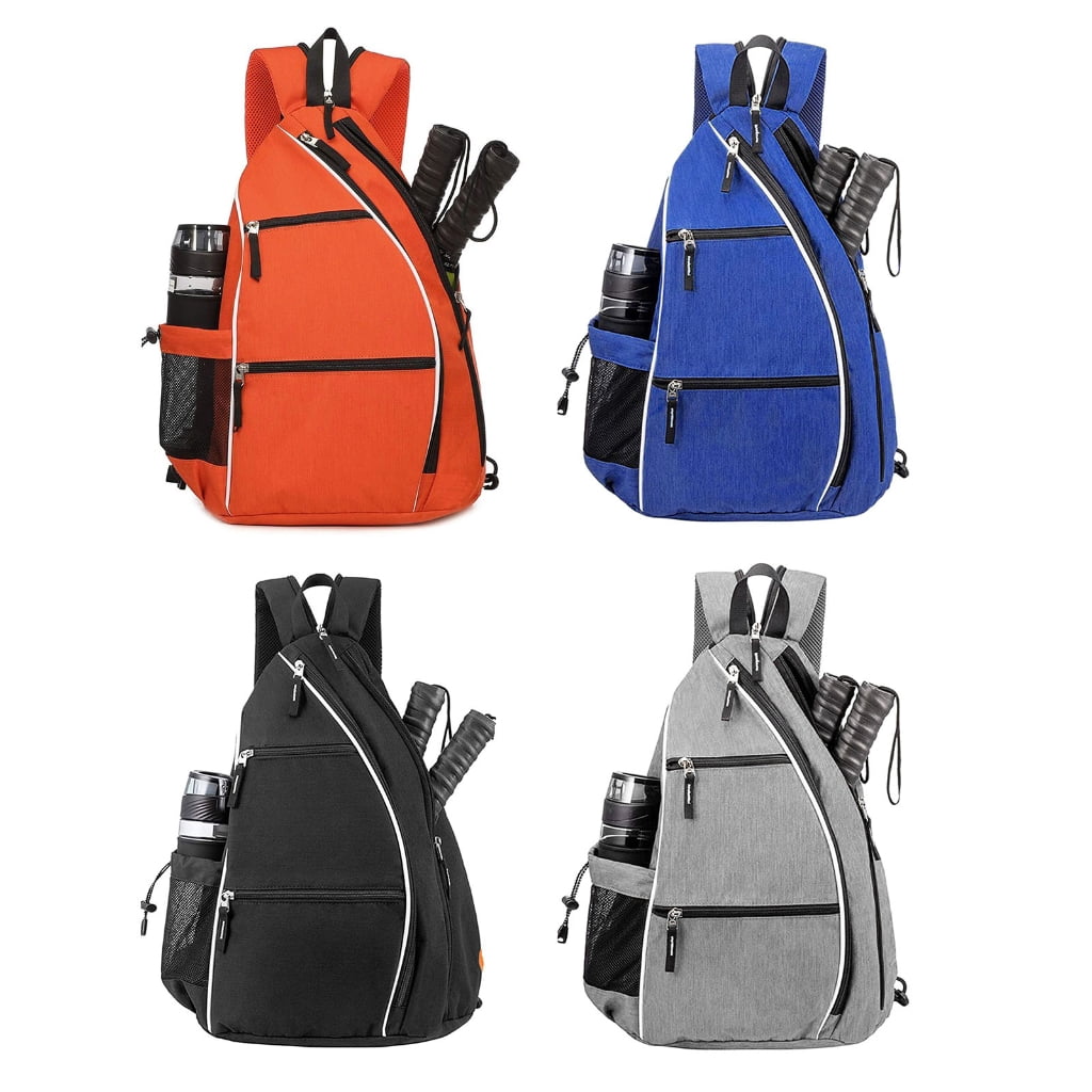 Aellinatey Pickleball Bag Crossbody Sling Bag Pickleball Backpack Pickleball Paddle Bag