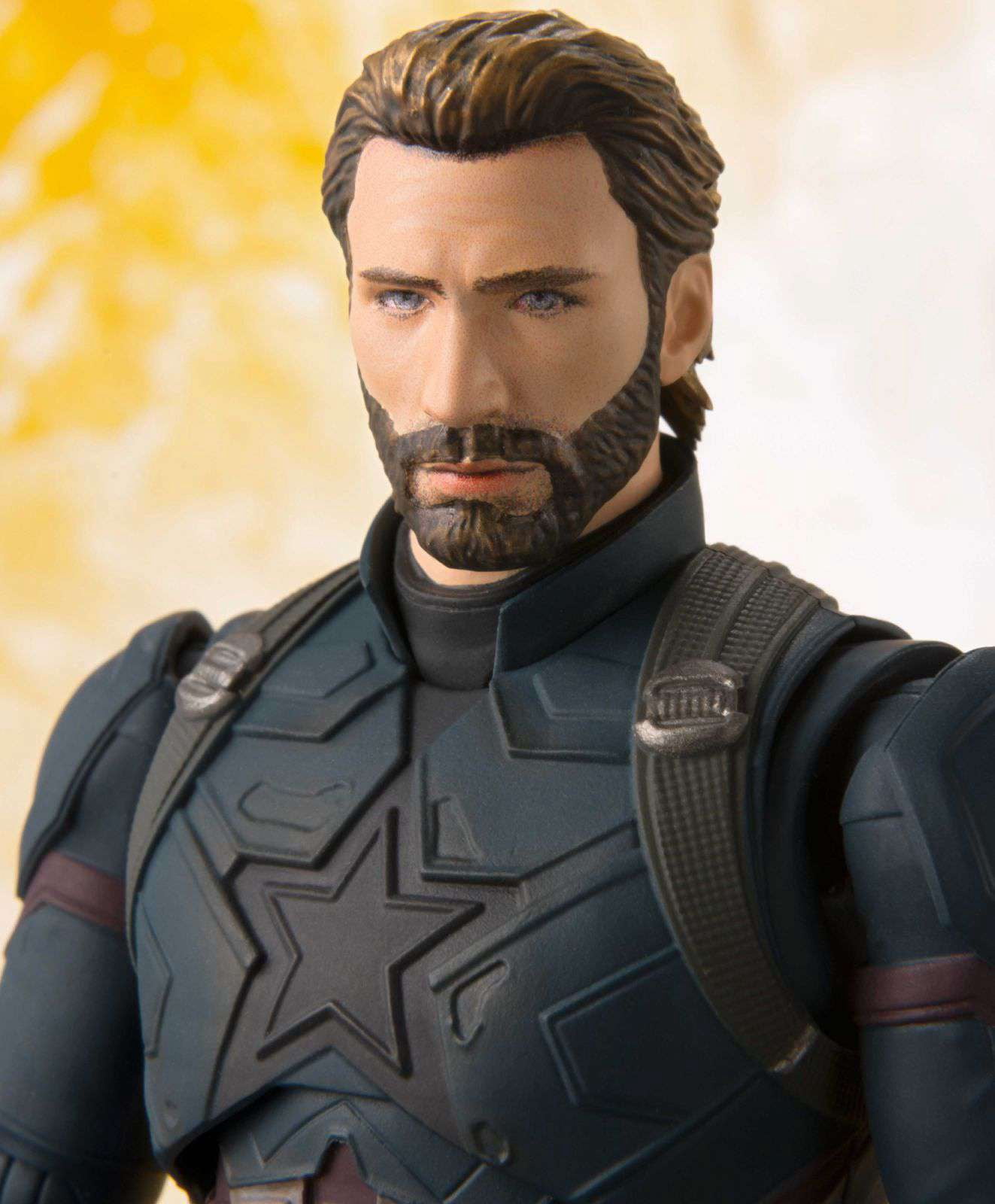 S.H. Figuarts Avengers Infinity War Captain America & Tamashii Effect Explosion Action Figure